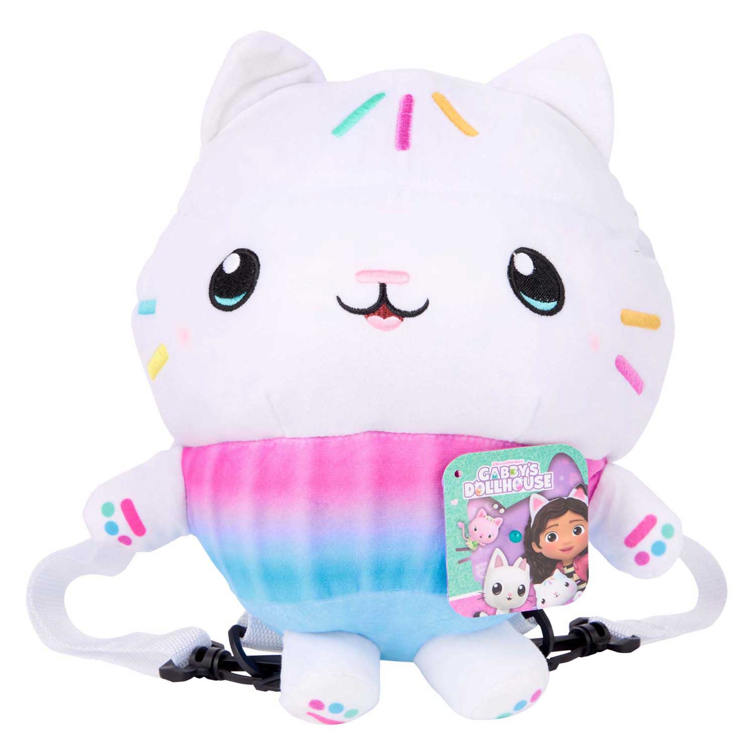 Canenco Gabby's Dollhouse Sac à dos en peluche 3D Cakey