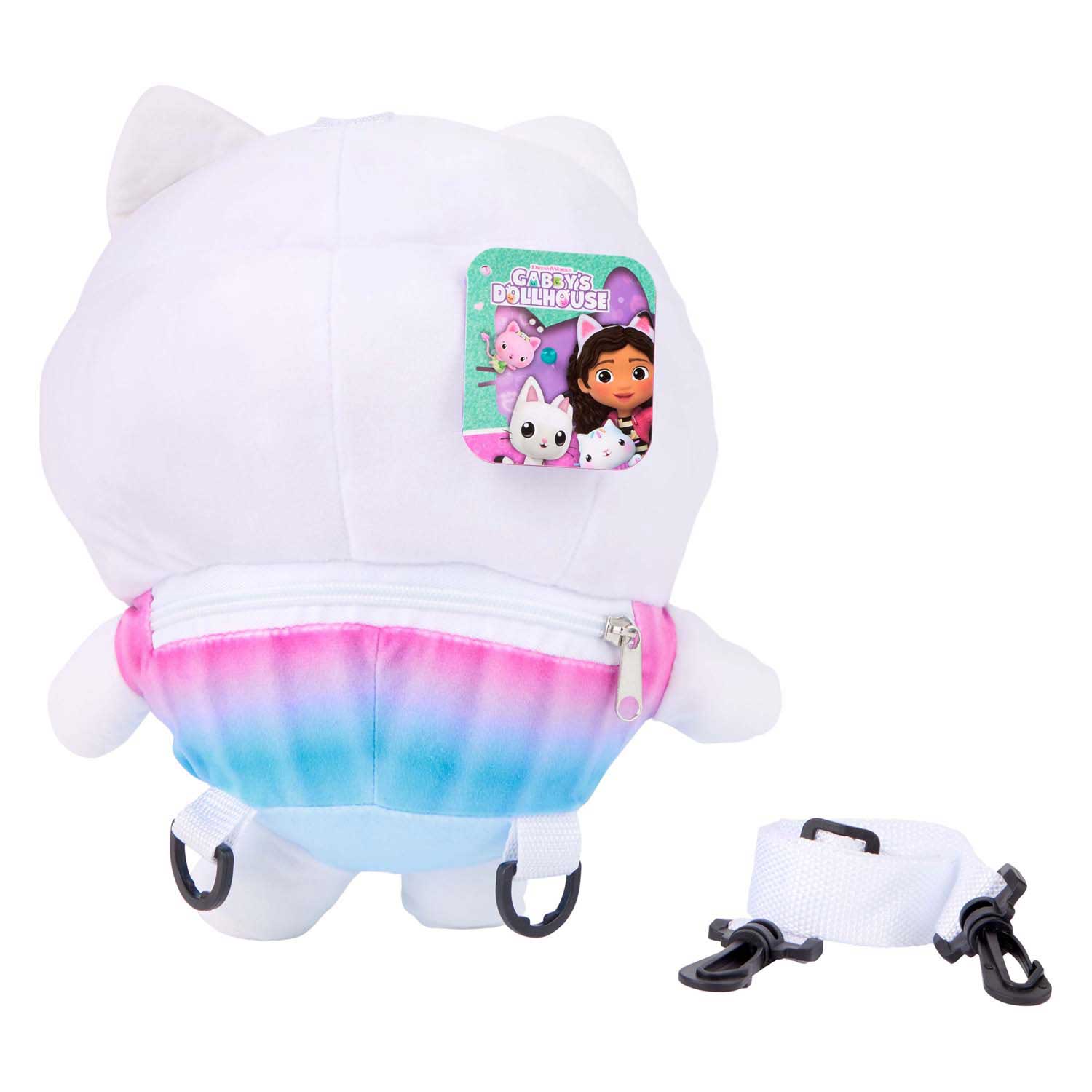 Canenco Gabby's Dollhouse Sac à dos en peluche 3D Cakey