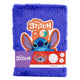 Carnet peluche point Canenco bleu foncé