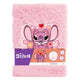 Carnet peluche point Canenco ange