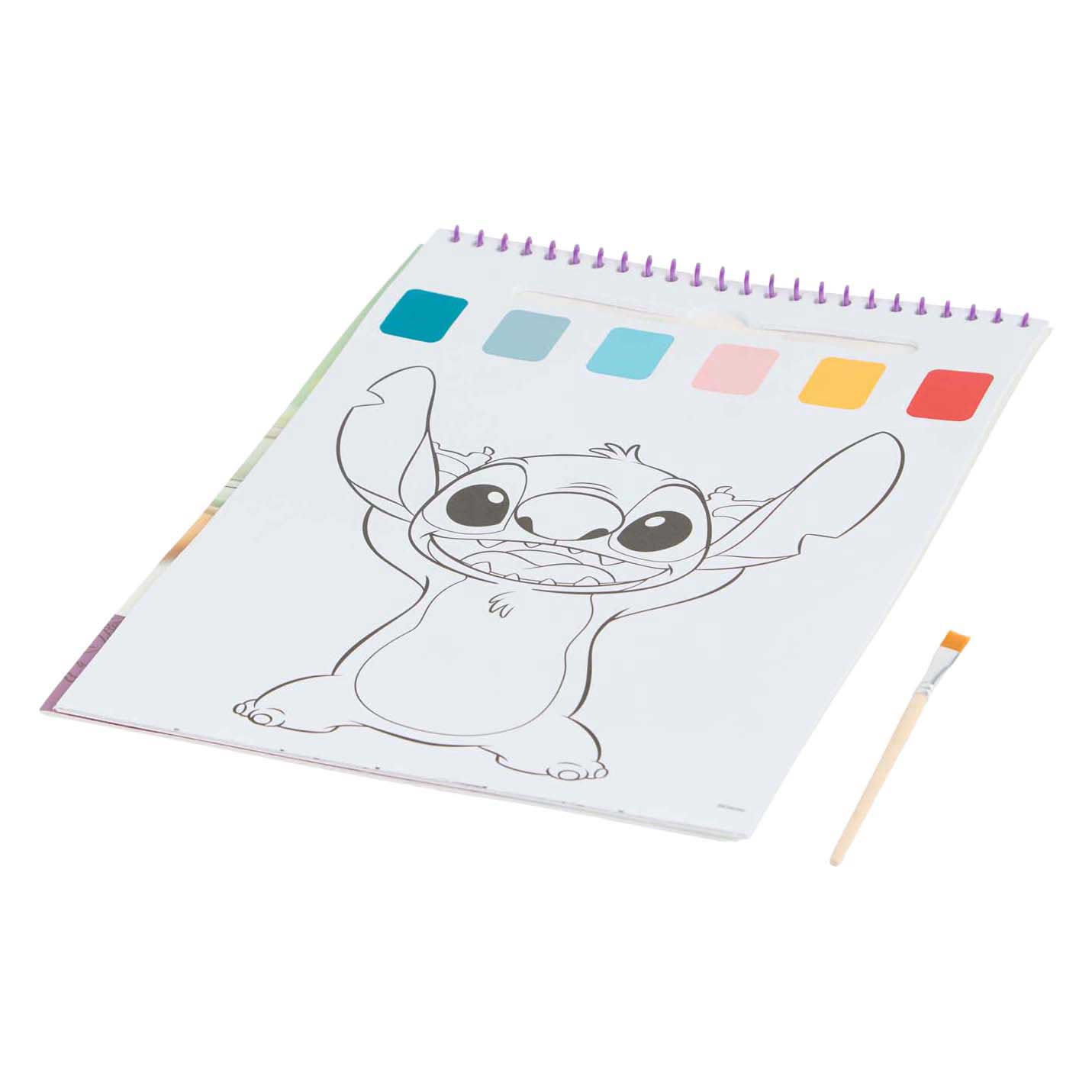Disney Stitch Aquareur Color Book