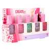 Canenco crée-le ! confettis de vernis à ongles - 5 pcs.