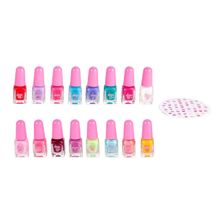Canenco crée-le ! ensemble de vernis à ongles - 16 pièces.