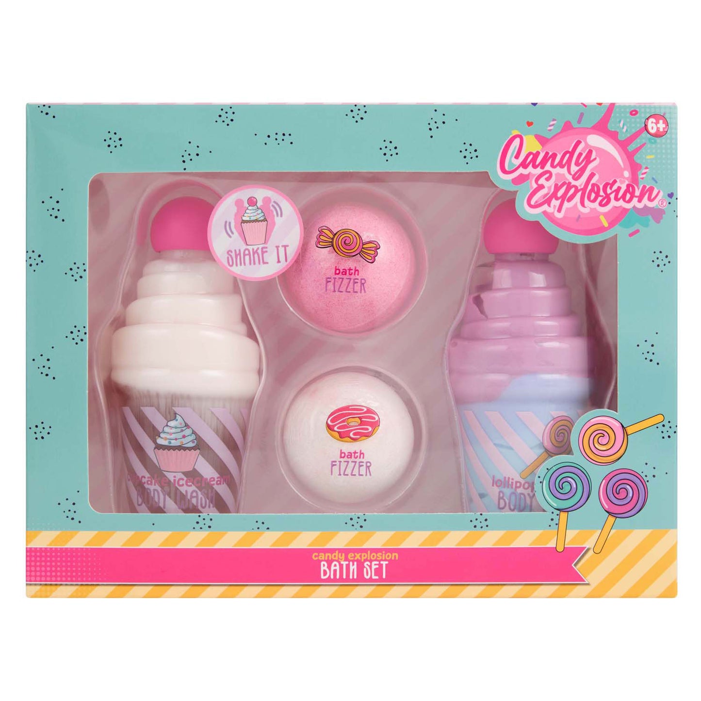 Créez-le ! ensemble de bain explosion de bonbons
