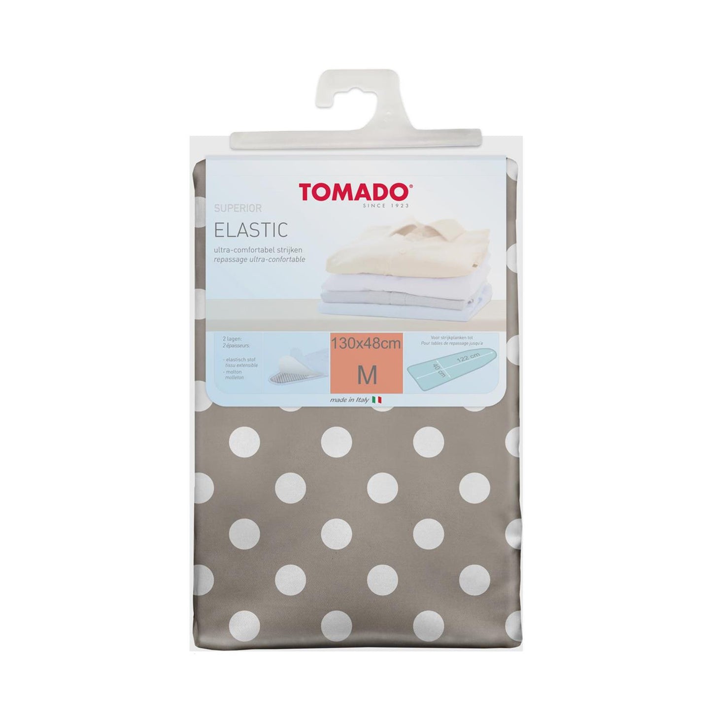 Metaltex tomado housse de table à repasser extensible 130x48