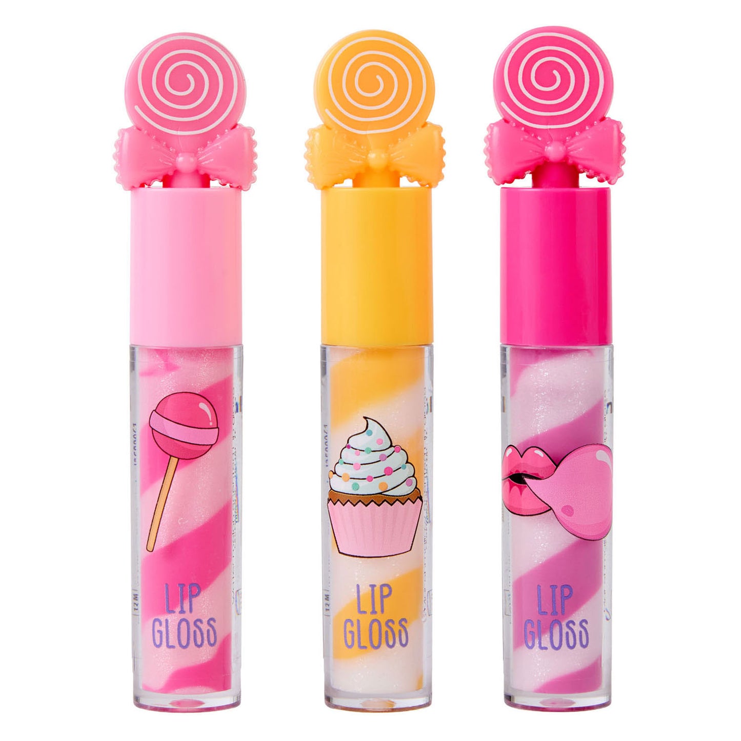 Canenco crée-le ! brillant à lèvres explosion de bonbons - 3 pcs.