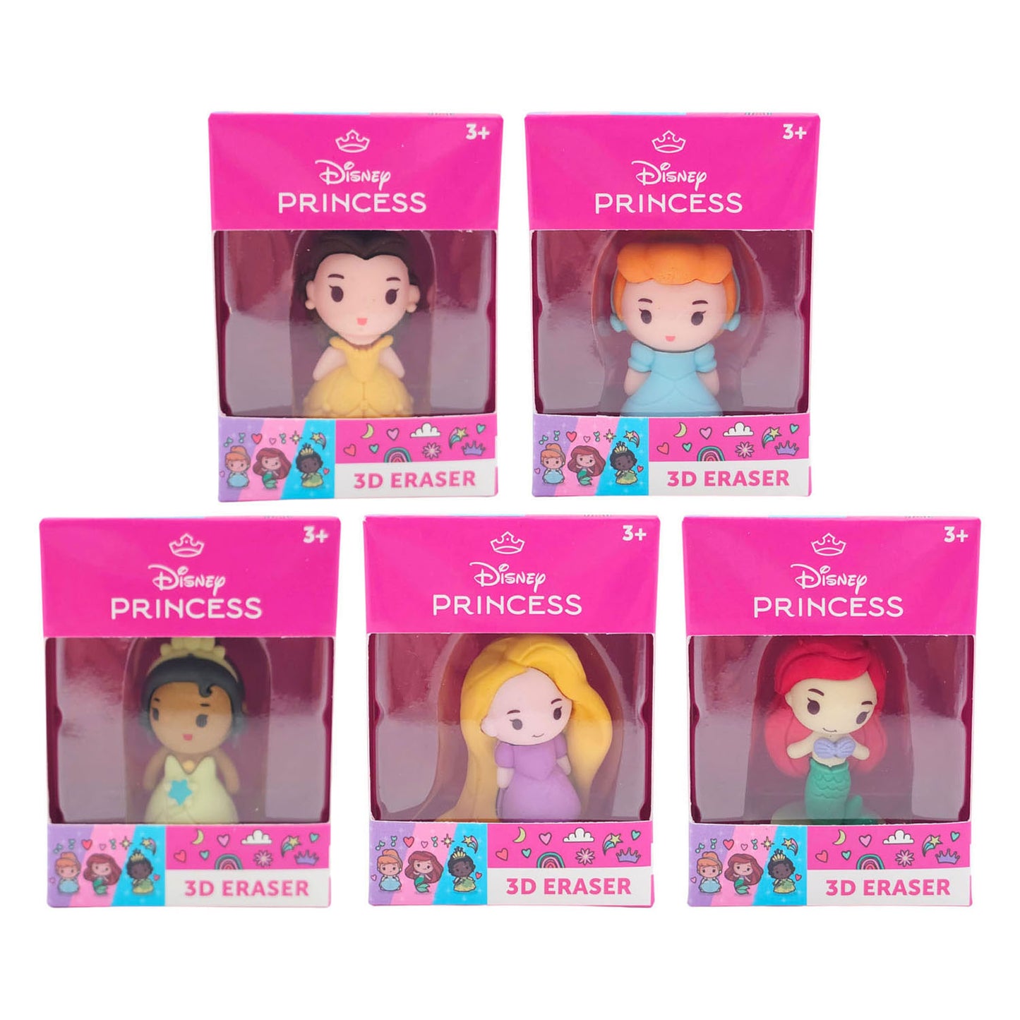 Gomme 3d princesse disney Canenco