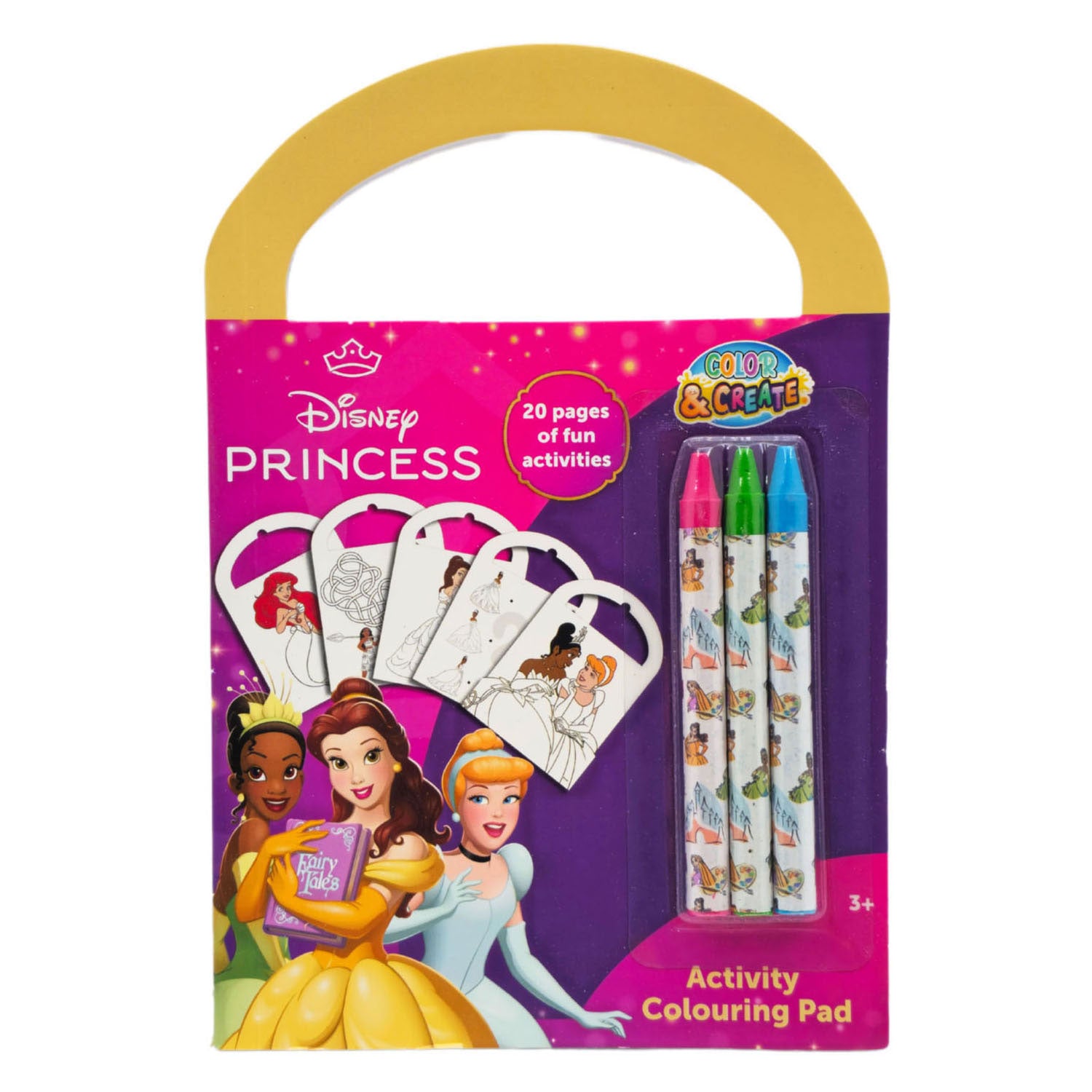 Cahier d'activités princesse disney Canenco
