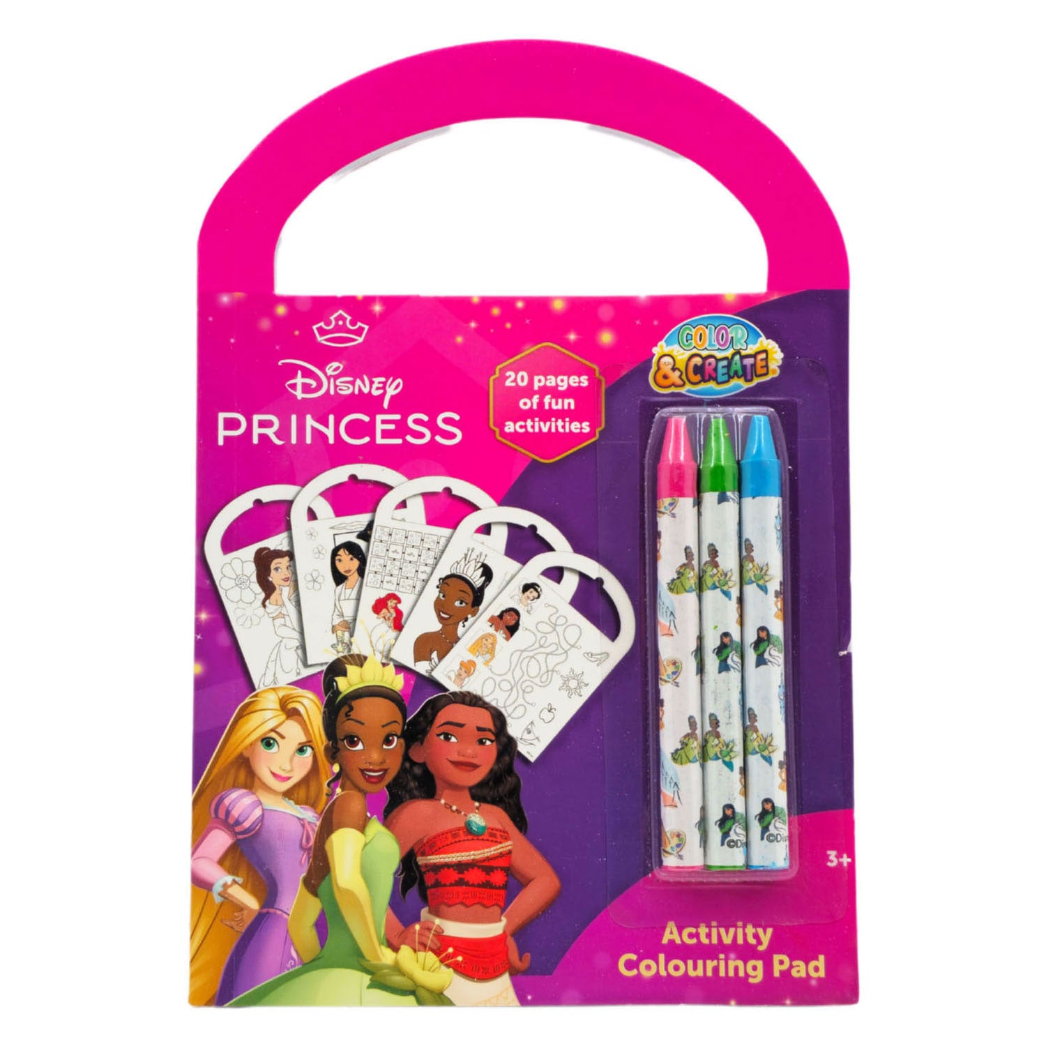 Cahier d'activités princesse disney Canenco