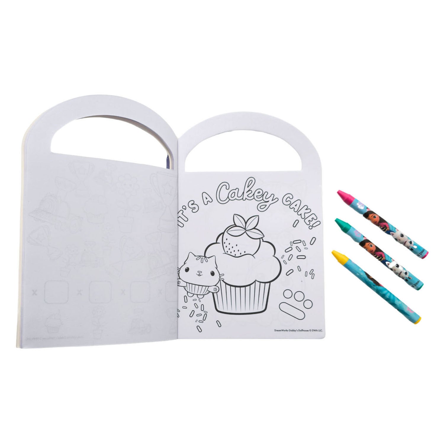 Cahier d'activités pour la maison de poupée de Canenco Gabby