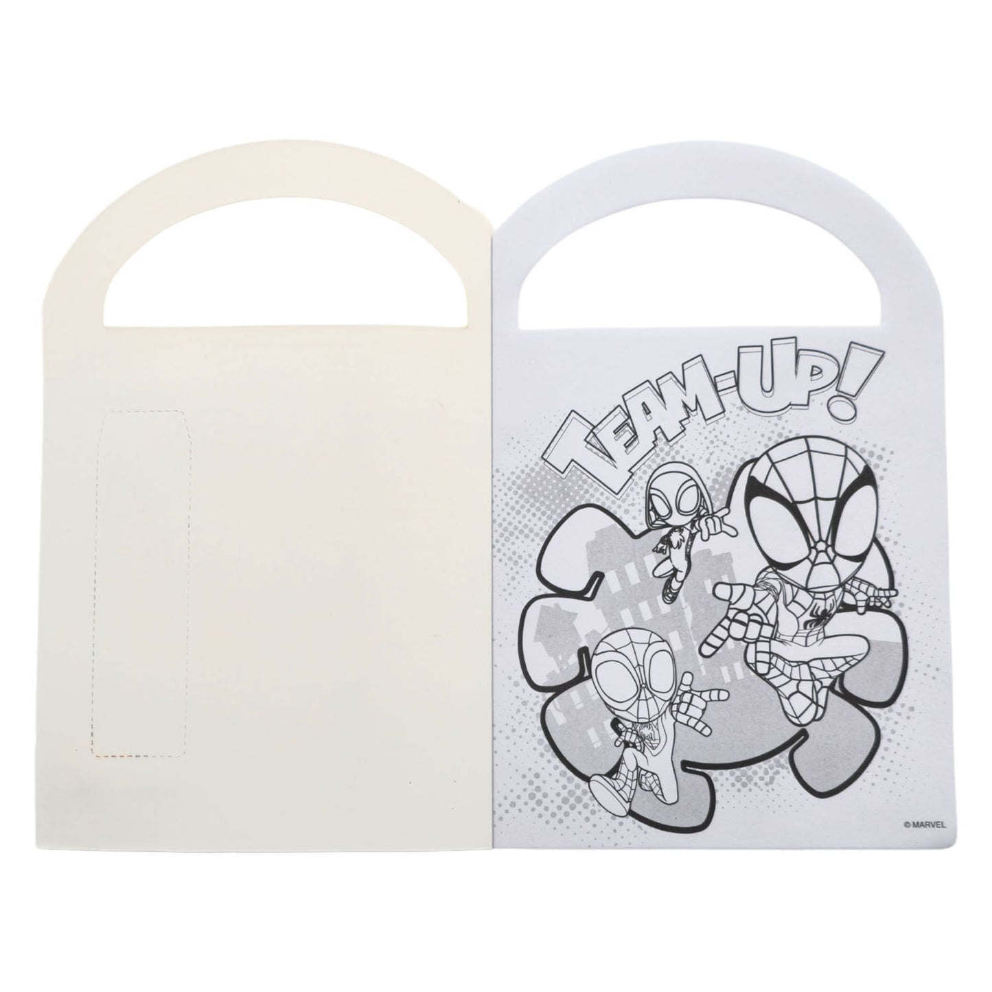 Cahier d'activités Canenco Spidey - incl. 3 crayons de couleur