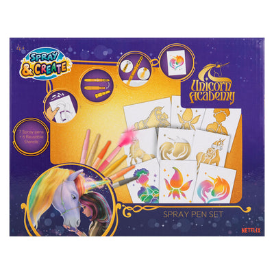 Ensemble de stylos à vessie Canenco Unicorn Academy