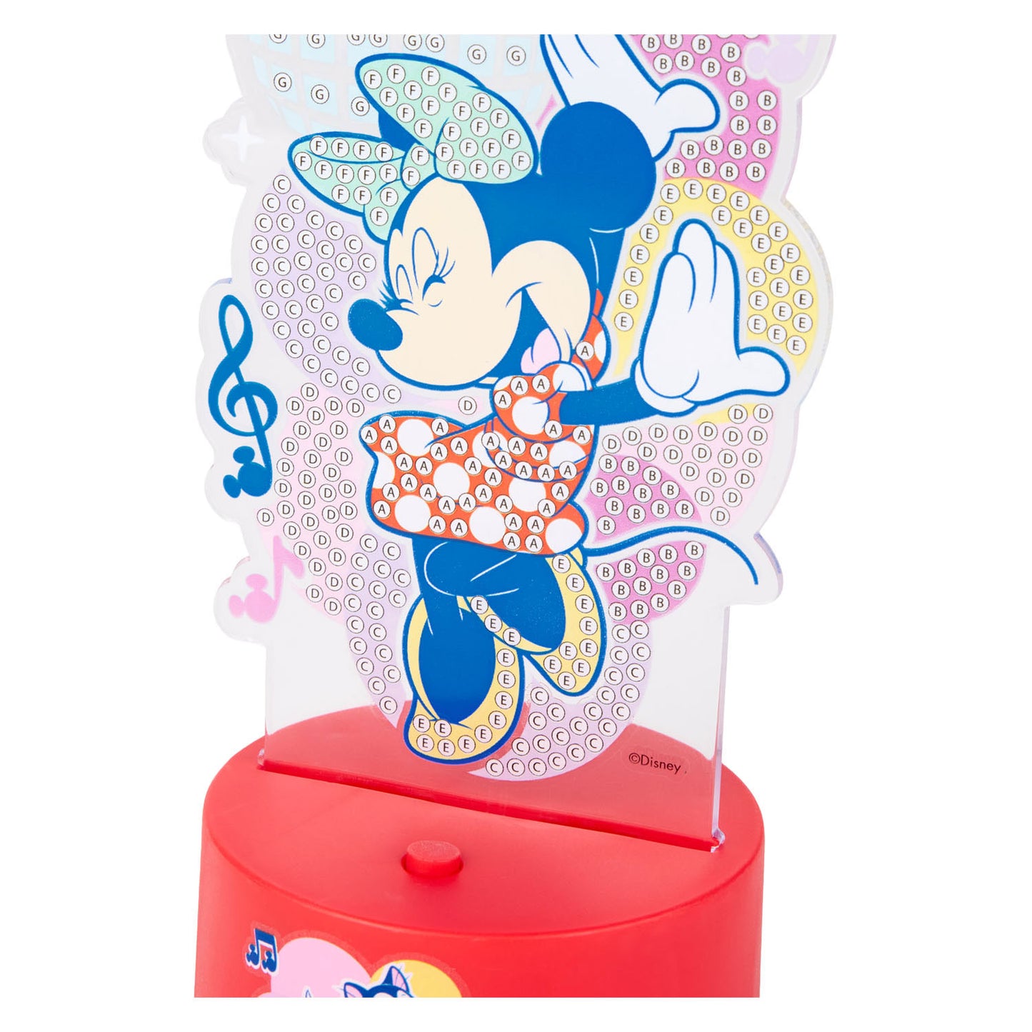 Canenco lampe de nuit peinture diamant minnie mouse