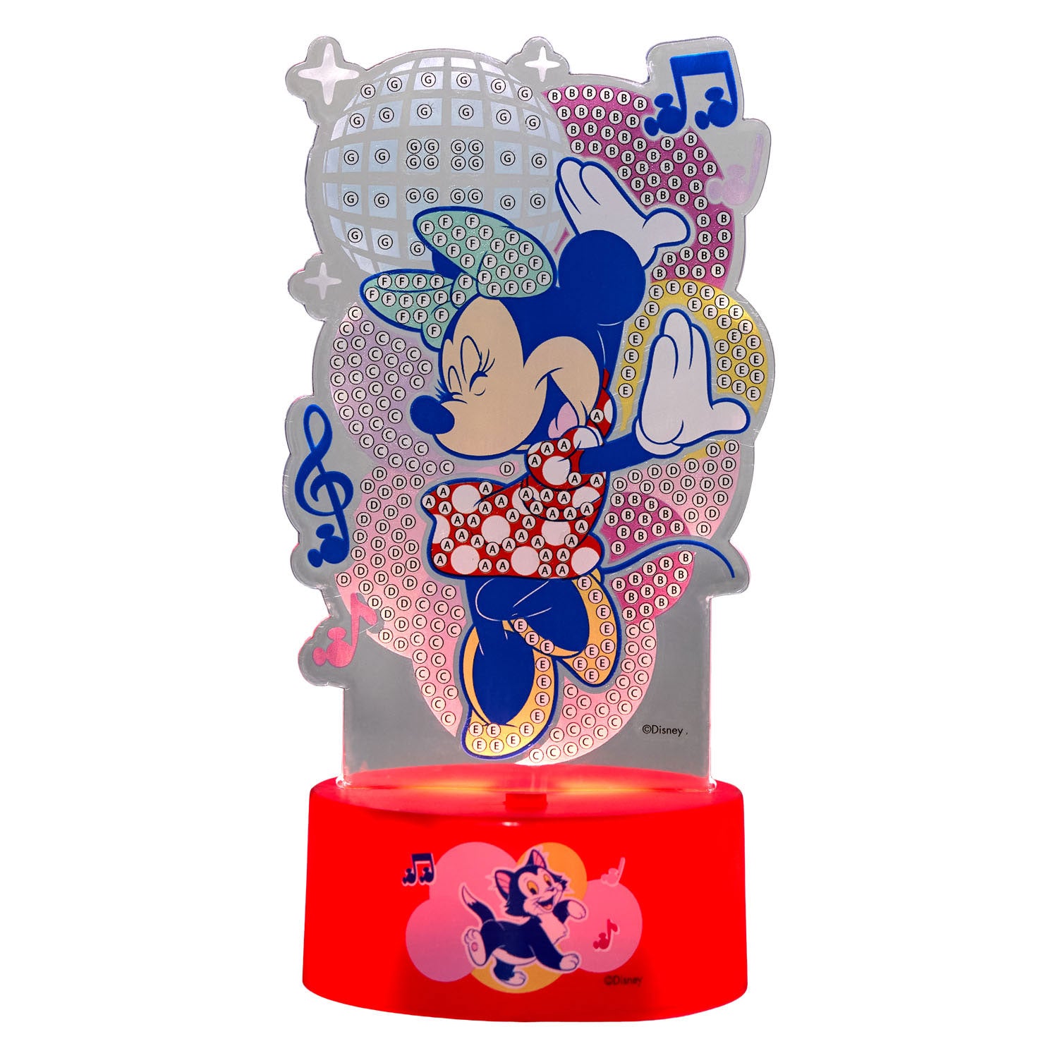 Canenco lampe de nuit peinture diamant minnie mouse
