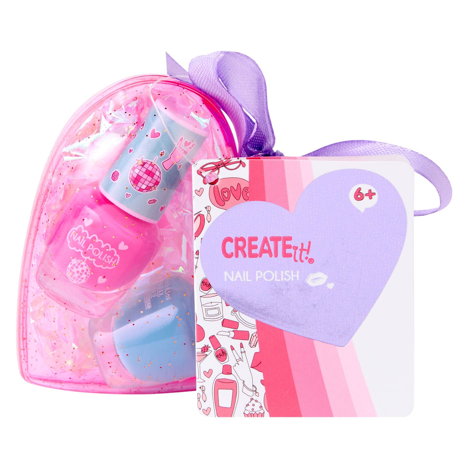 Canenco crée-le ! coffret maquillage coeur
