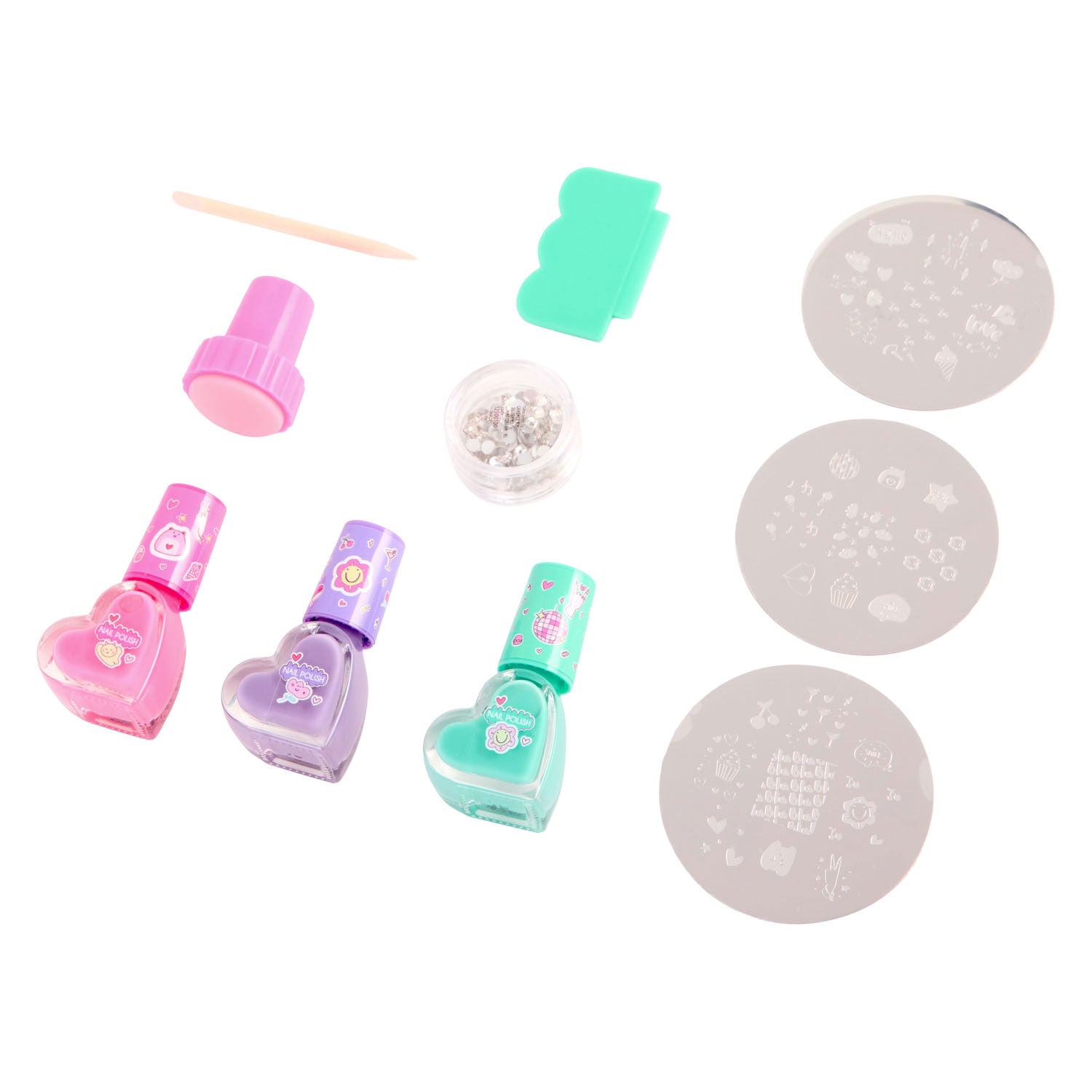 Créez-le ! ensemble de tampons de décoration d'ongles