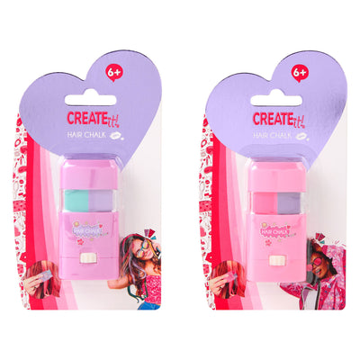 Créez-le ! craie pour cheveux 2 assortis | 12 pièces