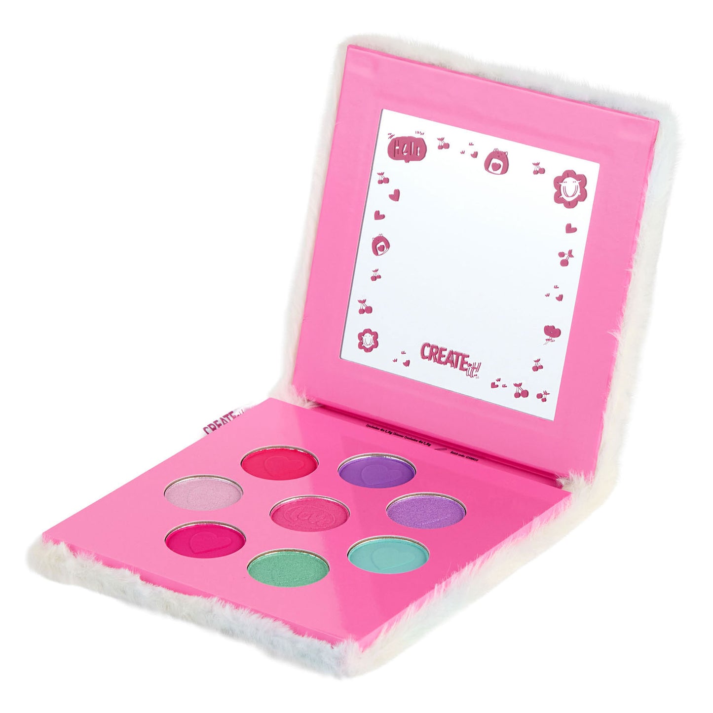 Créez-le ! palette de fards à paupières Fluffy - 8 couleurs