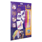 Canenco unicorn academy 3 stylos soufflants avec gabarits réutilisables - afbeelding 4
