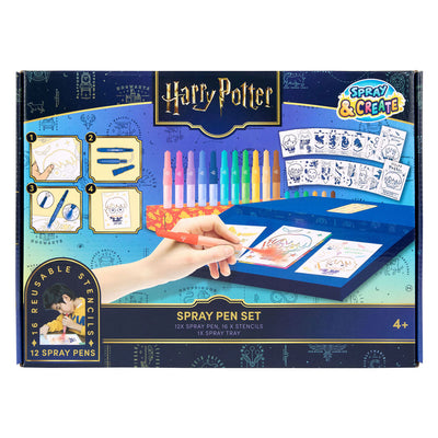 Canenco ensemble de stylos soufflants de luxe Harry Potter - 29 pcs.