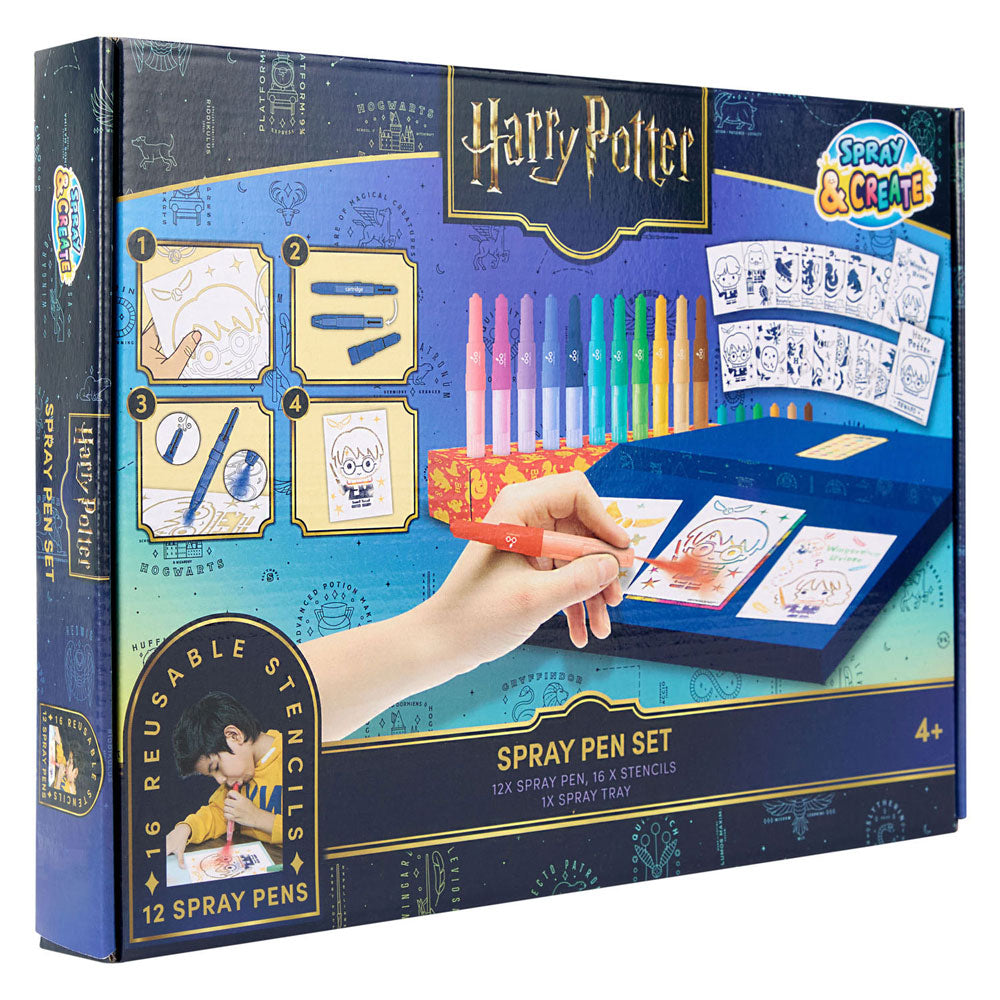 Canenco ensemble de stylos soufflants de luxe Harry Potter - 29 pcs.