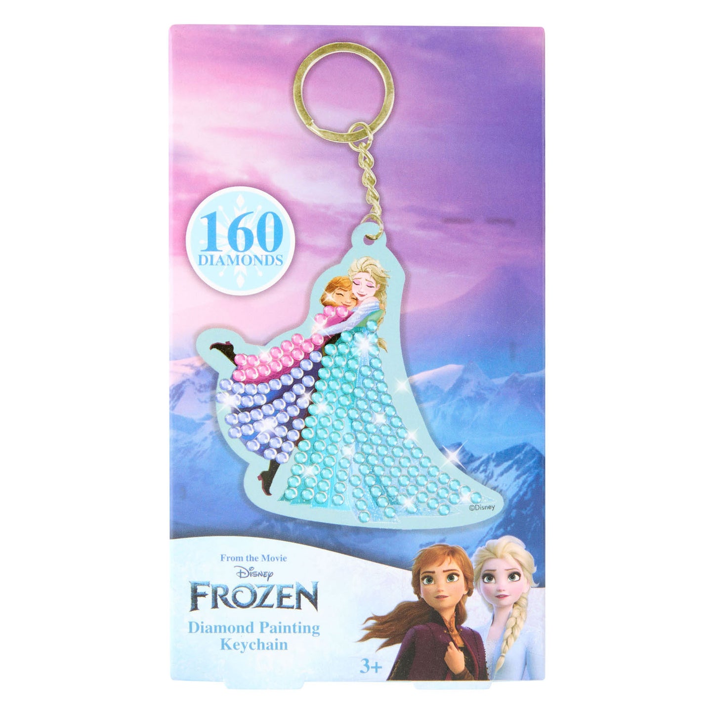 Porte-clés Canenco diamonds Frozen painting