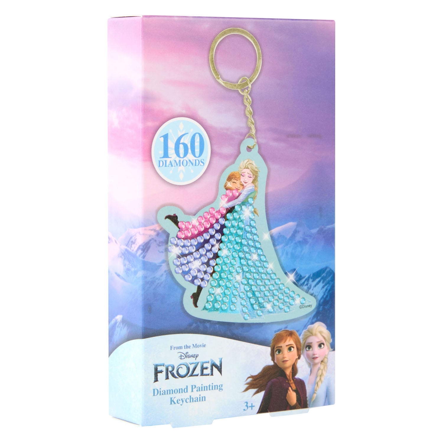 Porte-clés Canenco diamonds Frozen painting
