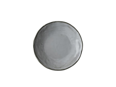 Assiette bio rose hollandaise 17cm gris 4 pcs