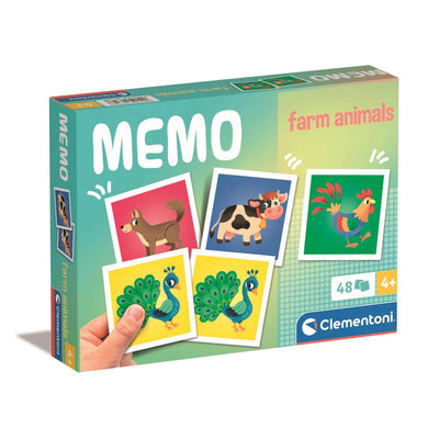 Animaux de ferme Memospel Clementoni