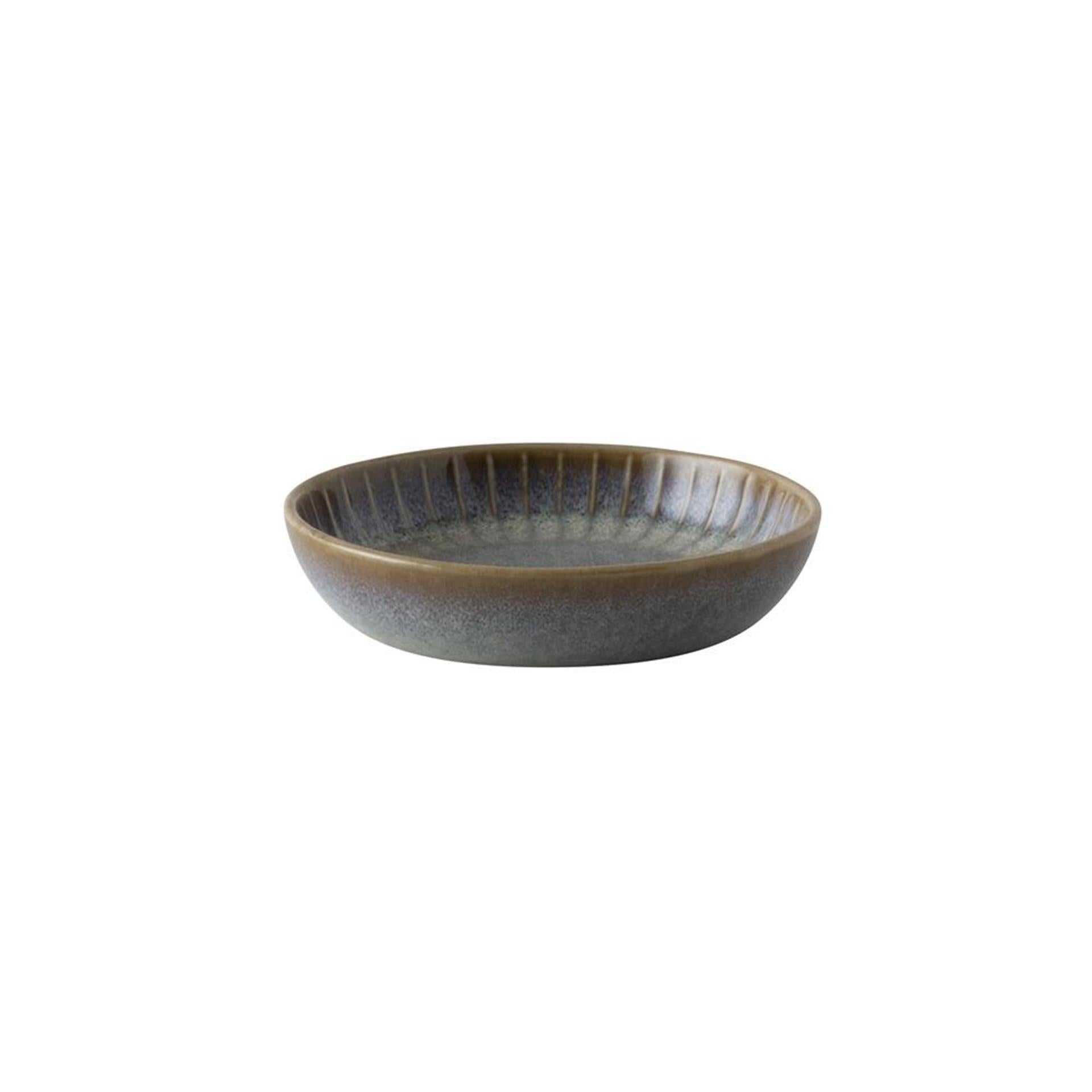 Bol en saphir rose hollandais ø9cm gris 6 pcs