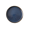 Assiette saphir rose hollandaise ø18,5cm bleu