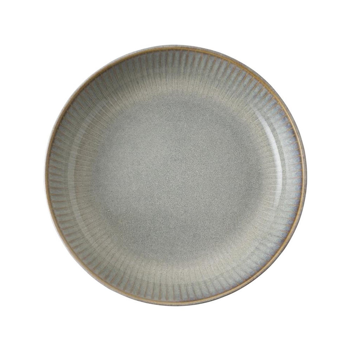 Assiette creuse hollandaise saphir rose ø23cm gris