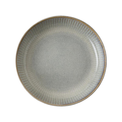 Assiette creuse hollandaise saphir rose ø23cm gris
