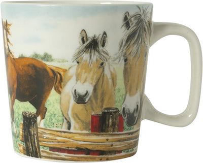 Wiebe van der Zee Wiebe's Farm mini mug cheval 23cl 6 pcs