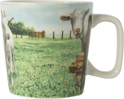 Wiebe van der Zee Wiebe's Farm mini mug chèvre 230ml boîte de 6 pièces porcelaine