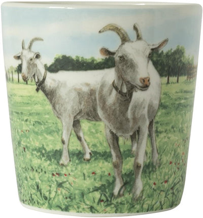 Wiebe van der Zee Wiebe's Farm mini mug chèvre 230ml boîte de 6 pièces porcelaine
