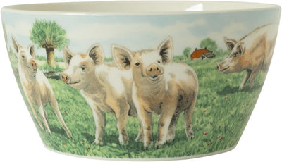 Wiebe van der zee wiebe's farm bol cochon ø13cm 6 pcs