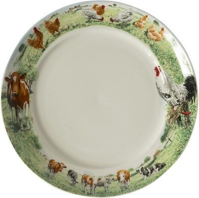 Wiebe van der Zee Assiette de ferme Wiebe poulet vache ø21cm 6 pcs