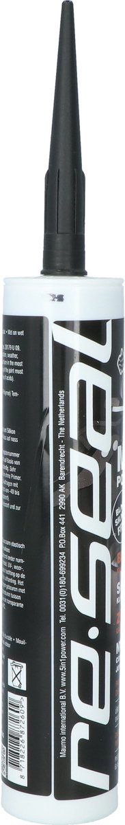 Joint d'étanchéité 5 en 1 - ms - polymère - noir - 290ml