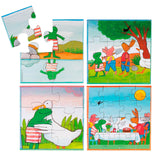 Le monde de la grenouille Puzzle, 4in1 - afbeelding 2
