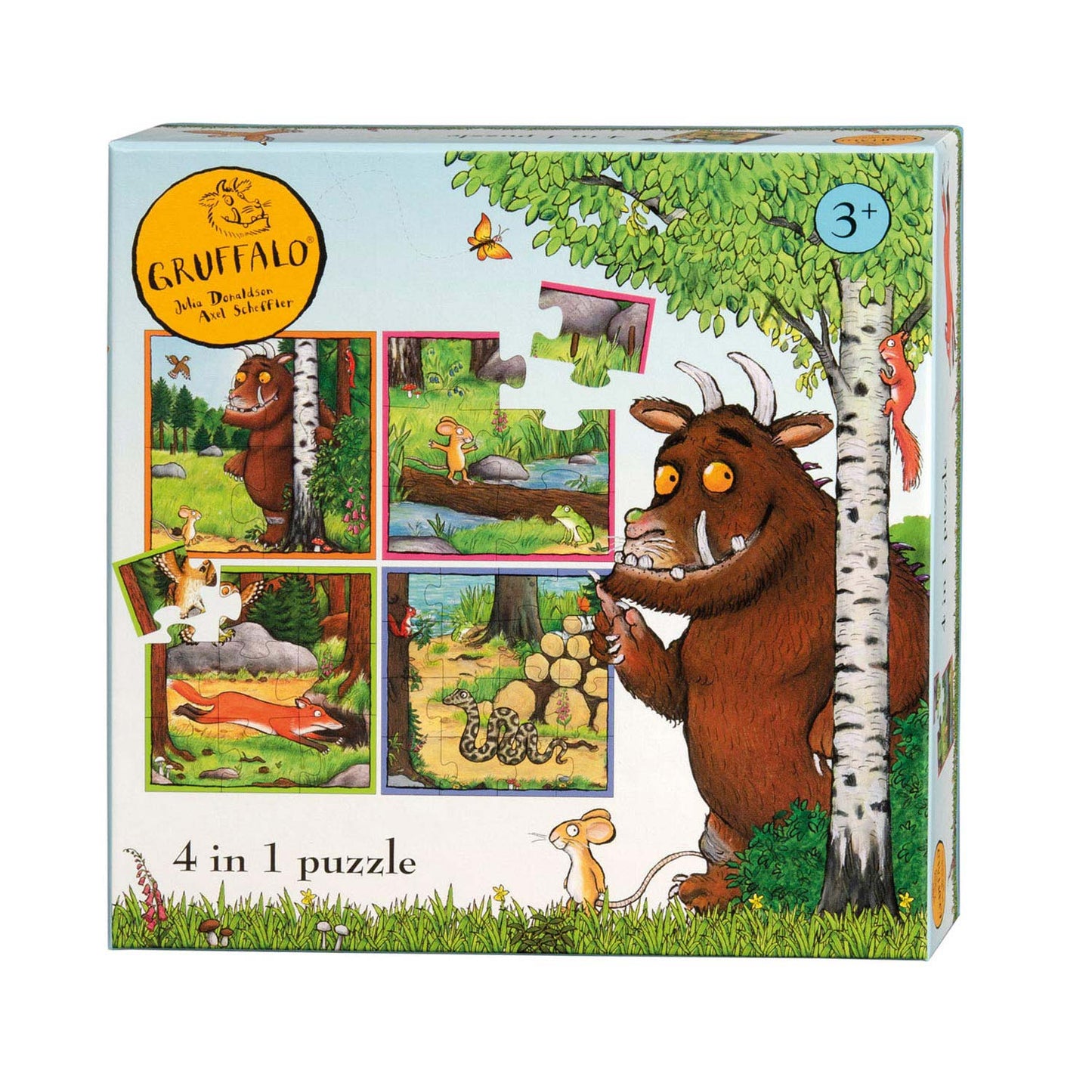 Le puzzle Gruffalo, 4in1