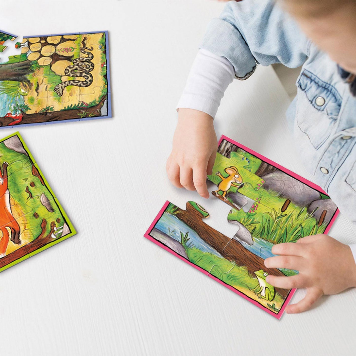 Le puzzle Gruffalo, 4in1