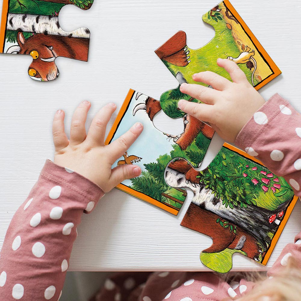 Le puzzle Gruffalo, 4in1