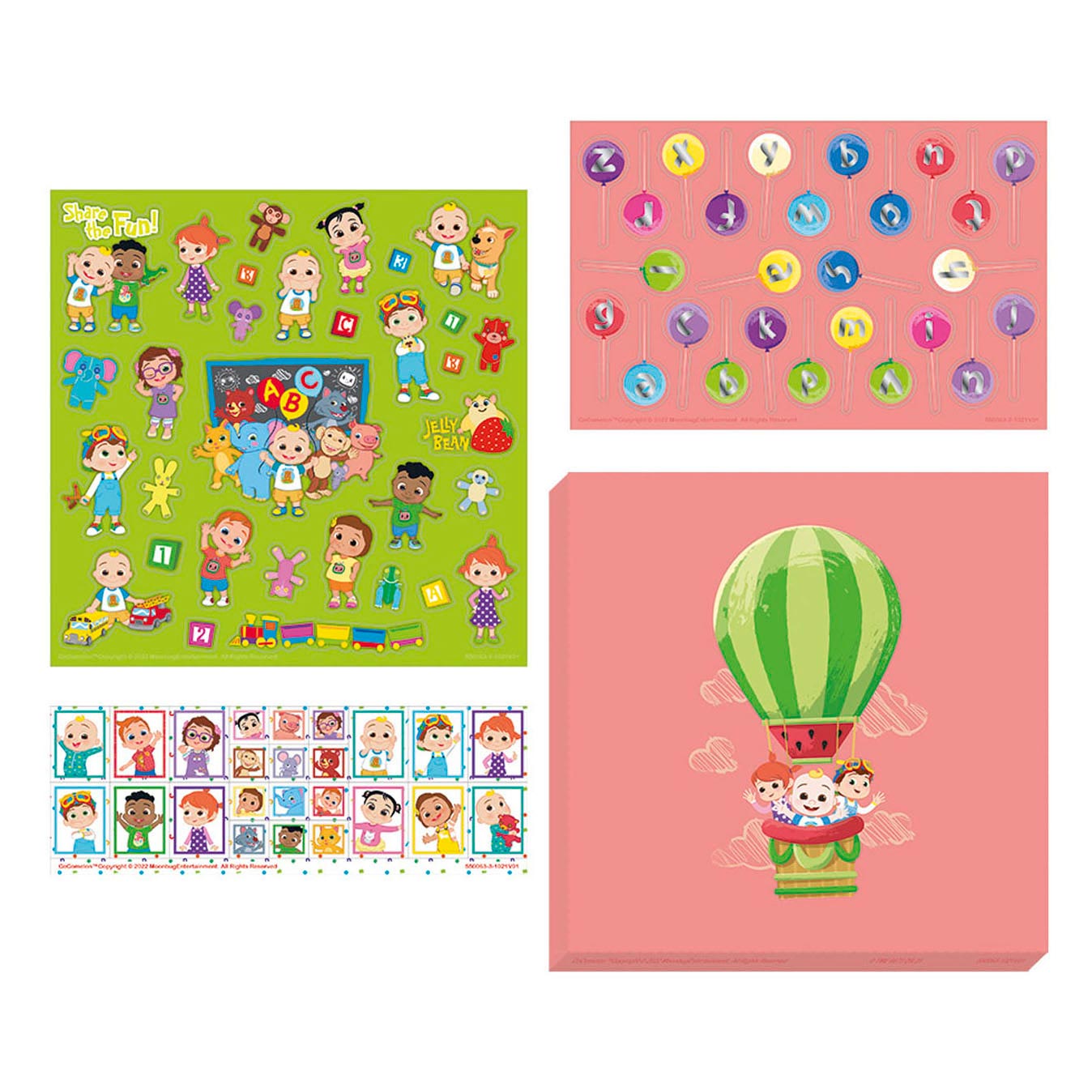 StickerSet de cocomelon