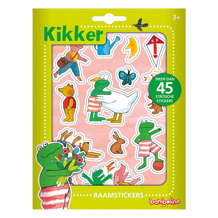 Autocollants de fenêtre de grenouille