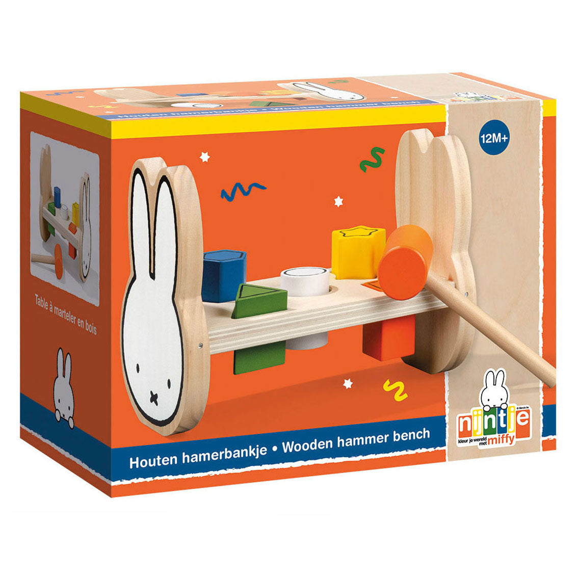 Toys Bambolino Hamperbankje Wood