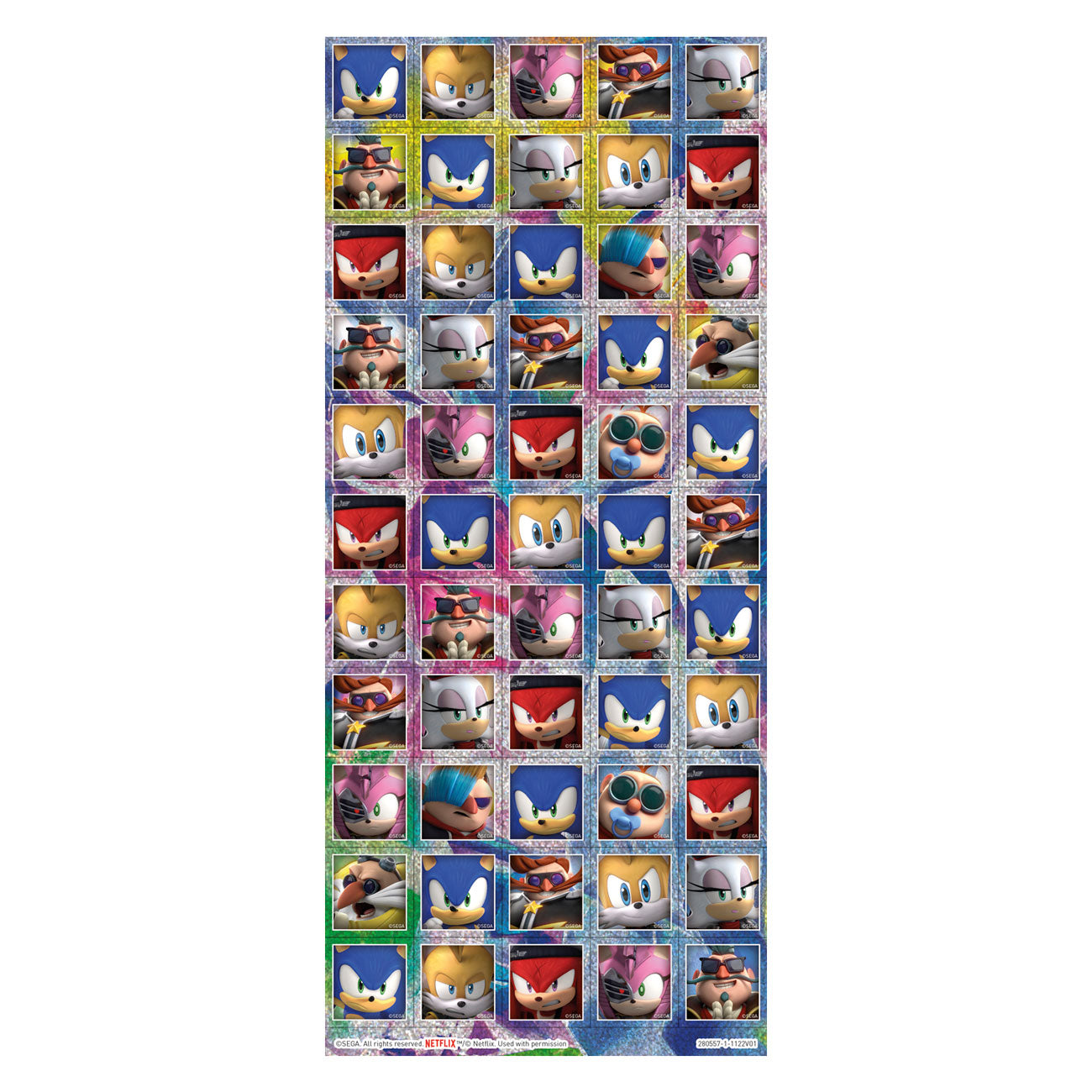 Tottum Sonic Super Stickerset