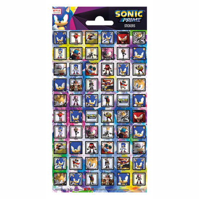 Feuille d'autocollants Totum Sonic