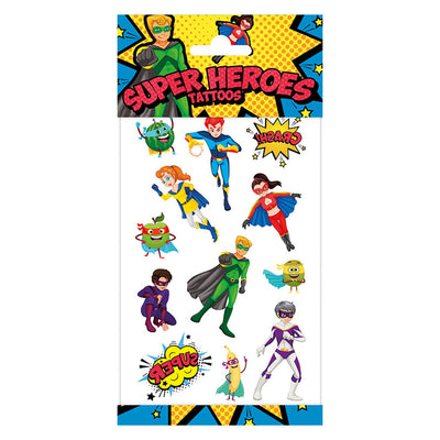 Super-héros de tatouages