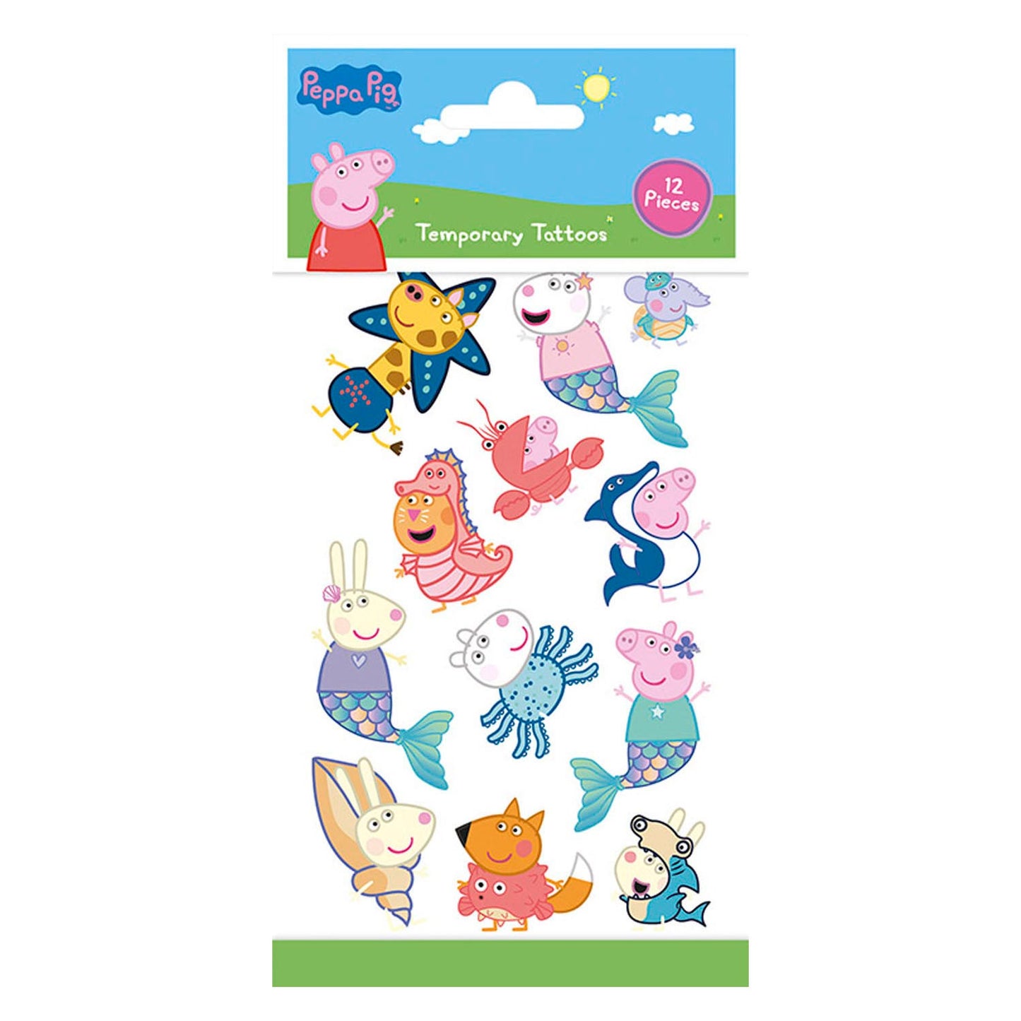 Tatouage tatoué peppa cochon